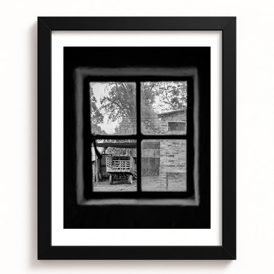 Through the Farmhouse Pane