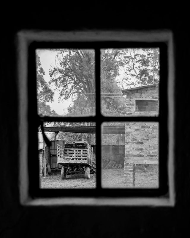 Through the Farmhouse Pane