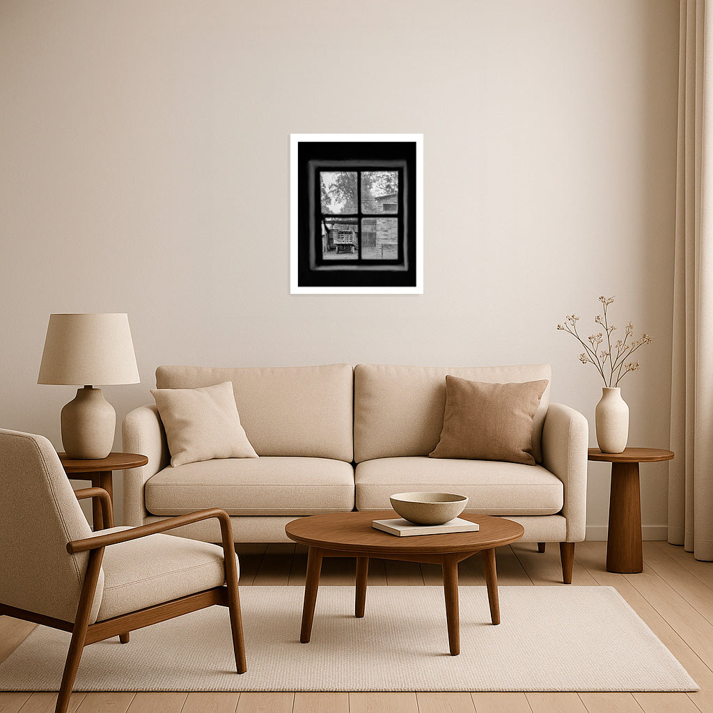 Through the Farmhouse Pane