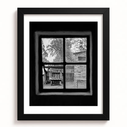 Through the Farmhouse Pane