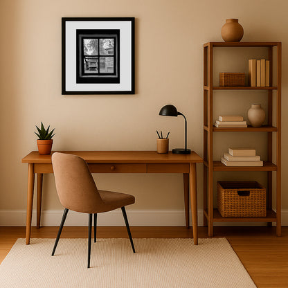 Through the Farmhouse Pane