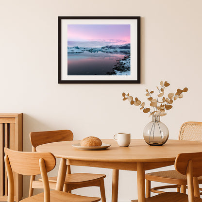 Twilight Reflections- The Arctic Embrace