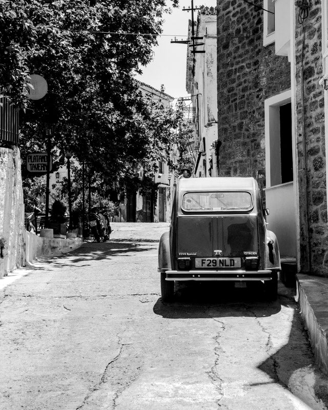 Vintage Reverie on the Sunlit Lane