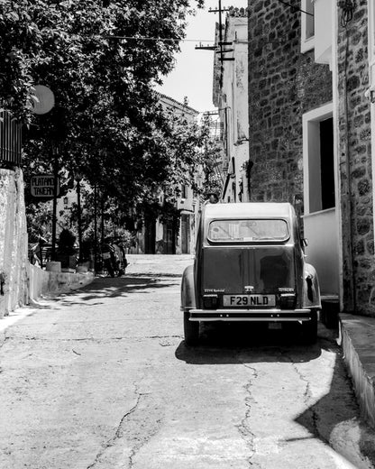 Vintage Reverie on the Sunlit Lane