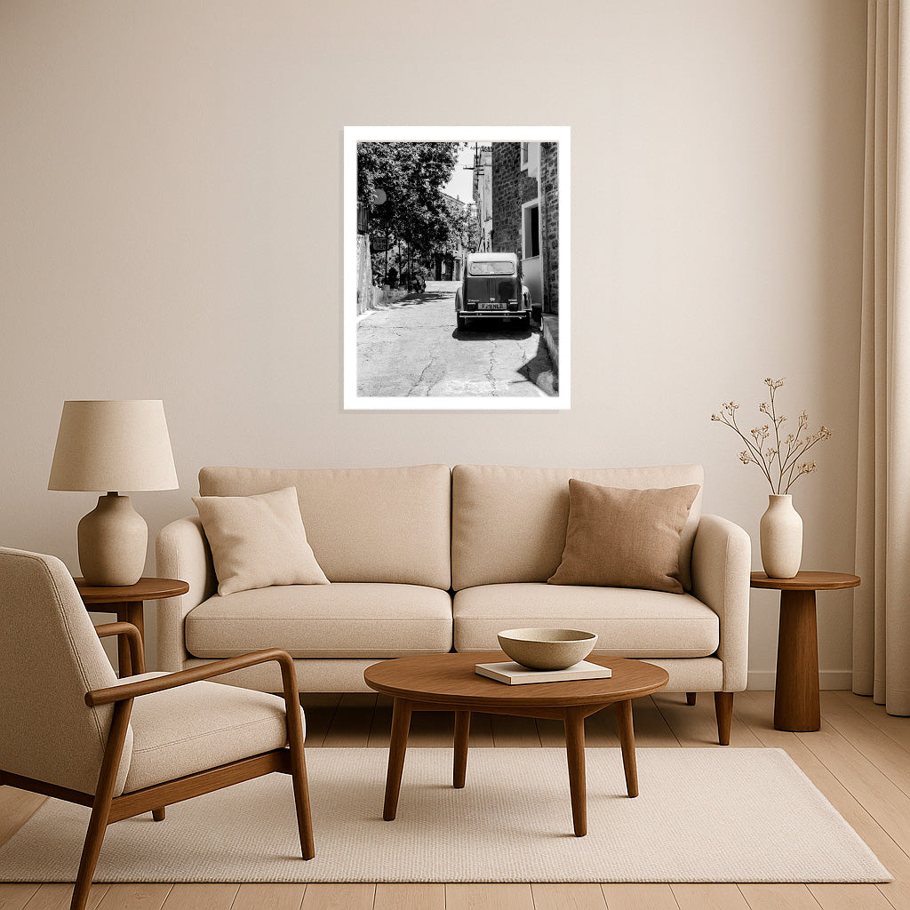 Vintage Reverie on the Sunlit Lane